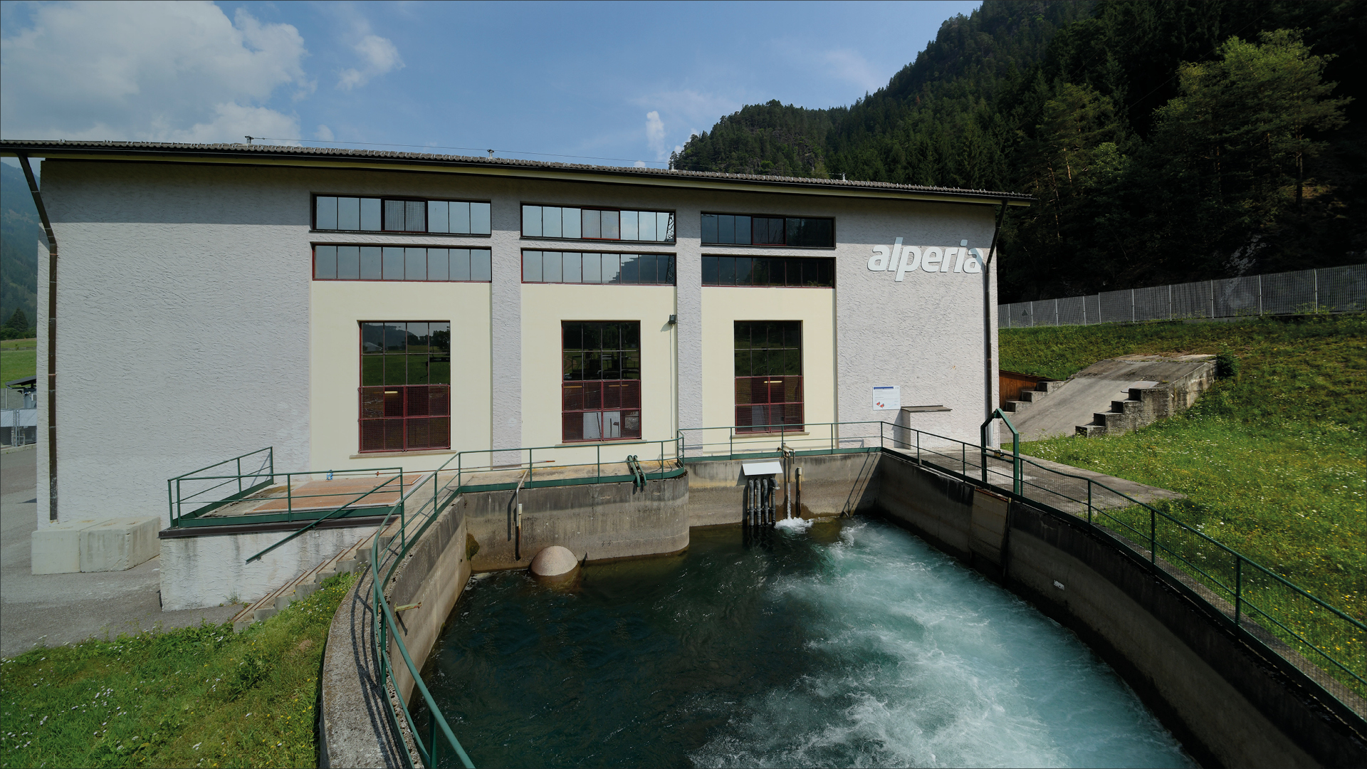 Wasserkraftwerk Sarnthein Südtirol 