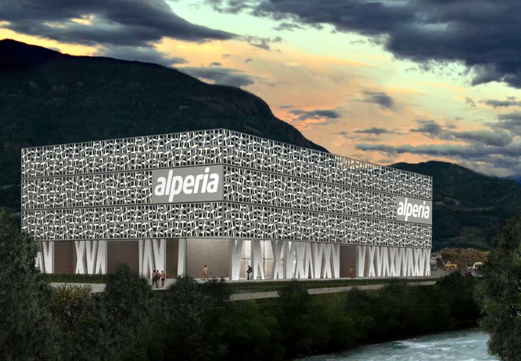 Rendering del nuovo teleriscaldamento di Merano-Lagundo