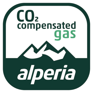 logo co2 compensated gas